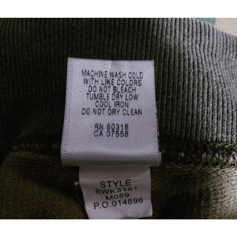Y2K Lucky Brand Sweatpants Large Camo Leaf print Vtg 2000's Boho wide leg Nice - Picture 3 of 8